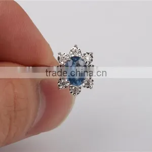 2015 Fashion 18k White Gold Filled Jewelry Ring Manafacturer in Guangzhou thumbnail-6