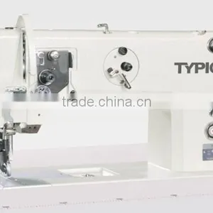 Typical GC20616 Lower Roller Feed Driven Roller Foot Lockstitch Industrial Sewing Machine thumbnail-1