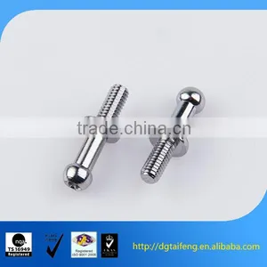 Nickel Plated Custom Stainless Steel Ball Head Screw thumbnail-1