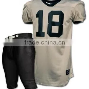 American Football Uniform, Custom Football Jersey , Customized 100% Polyester Mesh Wicking thumbnail-1