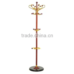 Stand Coat Rack Wooden thumbnail-2