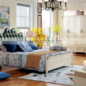 Foshan Hot Sale Simple Bed Room Furniture Home Furniture Bedroom Set thumbnail-1