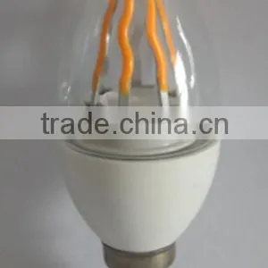 2016 3000k 6000k Lamp Filament Candle C37 LED 5w thumbnail-1