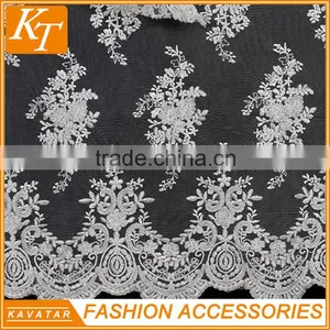 Kavatar Brand China Manufacturer Offer Embroidery Lace Fabric thumbnail-2