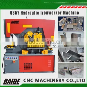 Q35Y Hydraulic Ironworker , Plate Notching Machine thumbnail-1