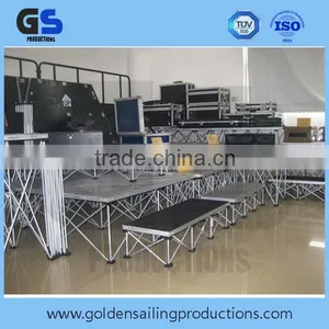 Cheap on Sale Aluminum Portable Stage for Event Staging Quality Choice thumbnail-3