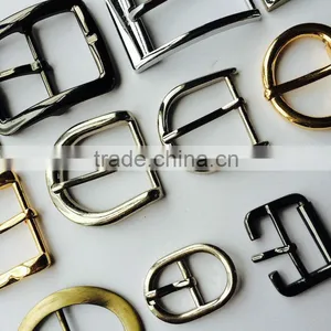 Custom Single Bar Slide Bar Metal Belt Buckle thumbnail-1