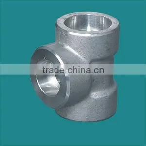 Stainless Steel Pipe Threaded Fitting Equal / Reducing Tee thumbnail-5