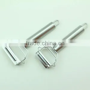 New Stainless Steel Dual Blade Small Peeler With Julienne thumbnail-6