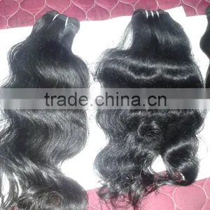 Indian Virgin Wavy Hair Suppliers in Chennai, Raw Temple Hairs Directly From India thumbnail-6