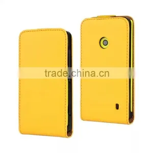 For Nokia 525 Case Cover Luxury Pouch Top Leather Flip Bag thumbnail-3