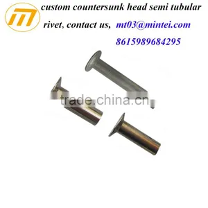 Custom Countersunk Head Semi Tubular Rivet thumbnail-1