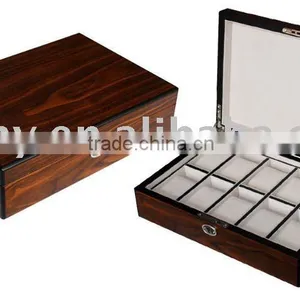 Personalized Wooden Watch Box for 10 Watches thumbnail-1