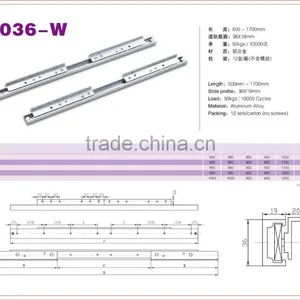Aluminum Dinning Table Slide 1036-W thumbnail-2