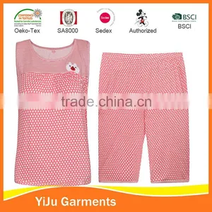 Nice Cutey Women Summer Pajama Women Sleeveless Pajama Women Short Pajama thumbnail-1