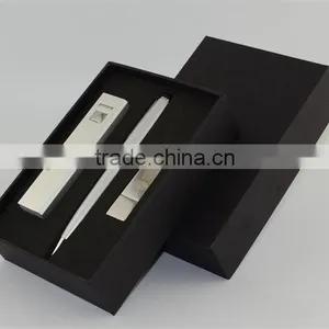 Customized Power Bank /Screen Touch Pen /USB Flash Drive Business Travel Gift Kit as Xmas Gift thumbnail-2