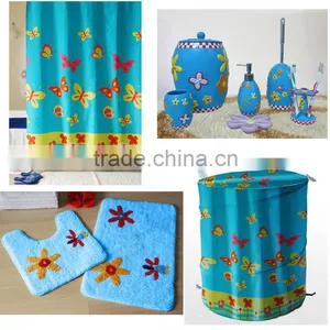 Flying Butterfly Cartoon Advertising Kid Houseware Bathroom Accessories Set thumbnail-1