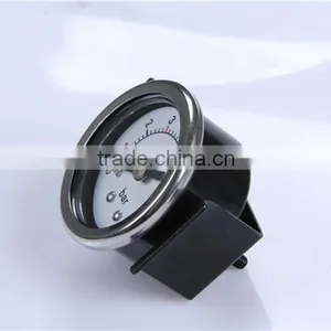 China 304ss Or Black Iron Shell Whit A Bracket Support Pressure Gauge thumbnail-2