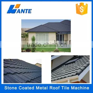 2016 Low Price Natural Colorful Stone Coated Metal Roofing Materials Roof Tiles thumbnail-3