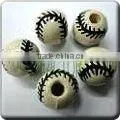 Baseball Shaped Ceramic Beads thumbnail-1