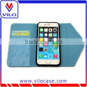 Female Luxury High Quality Wallet Leather Case for Iphone 6s thumbnail-3