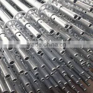 Automatic Welding Wedge Lock & Ring-Lock Scaffolding Vertical Pipe 48.3mm thumbnail-1