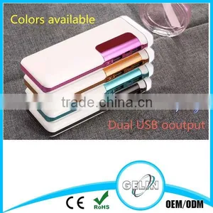 High Quality Laptop Wireless Powerbank Slim 6000mah Portable Power Bank 8000mah for Moblie Phone With LED Light thumbnail-2