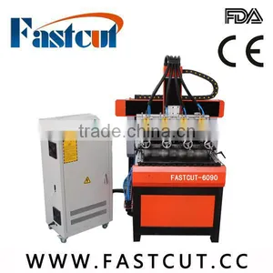 Option Rotary Axis for Cylinder Objects Cnc Router Wood Router for Sale thumbnail-5
