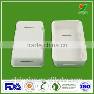 100% Biodegradable Paper Pulp Tray of Mobile Phone Charger thumbnail-4