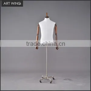 Male Half Body Tailoring Linen Mannequin Dress Forms Tailor thumbnail-1