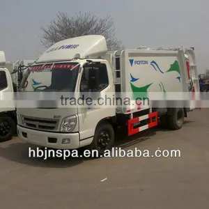 Competitive Price 8 CBM Foton Garbage Truck thumbnail-1