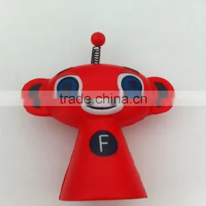 Red Doll Antistress Toy With Spring thumbnail-1