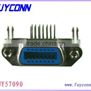 24 Pin Female DDK Centronics Connector PCB Right Angle Type thumbnail-1