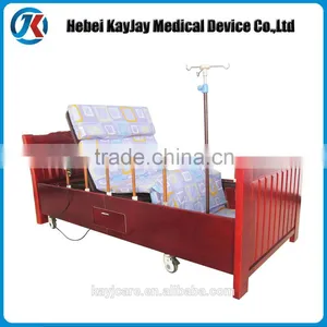 Hospital&Home Electric Adjustable Nursing Three Folding and Turning Over Bed Parts From China Suppliers thumbnail-1
