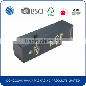Embossing Hot Stamp Cardboard Packaging Box for Wine thumbnail-3