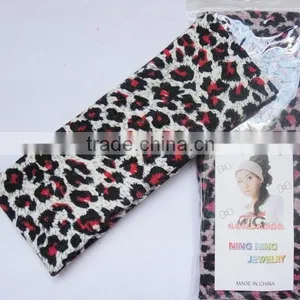 Leopard Wool Sports Stretchy Headbands Hair Band thumbnail-5
