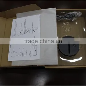 LED Holiday Lamp 3D Bulbing Light Millennium Falcon Shape Light Color Changing With Touch Button 3D Led Small Night Light thumbnail-6