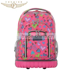 Colorful Girls School Trolley Bag thumbnail-1