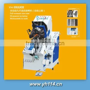 Good Price Full-automatic Nine-claw Oil Pressure Toe Lasing Machine thumbnail-1