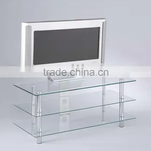 Clear Glass TV Stand thumbnail-1