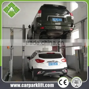 Two Post Hydraulic Tilt Parking Lift  Car Parking Lift thumbnail-1