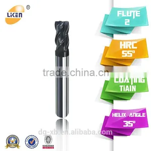 Solid Carbide Standard Size End Mills With Corner Radius, Carbide Cnc Cutting thumbnail-1
