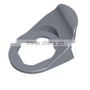 Black Pull Handle for Cylinder Lock thumbnail-1
