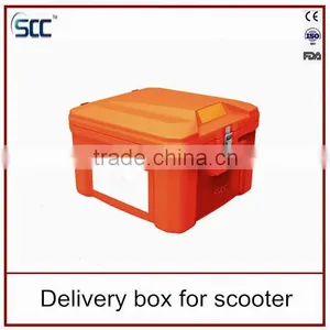 LLDPE Plastic Delivery Box for Scooter, Insulated Delivery Box for Food ( SCC Manufacturer ) thumbnail-1