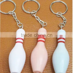 Bowling Pin Key Ring thumbnail-1