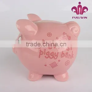 Ceramic Paint Piggy Bank Cute Piggy Bank Clear Piggy Bank thumbnail-3