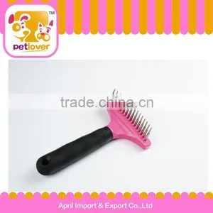 16 Teeth Combing Pet Steel Brush for Dog Petlover thumbnail-2