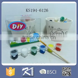 Novelty Toy Diy Hand Ceramic Figurines to Paint thumbnail-1