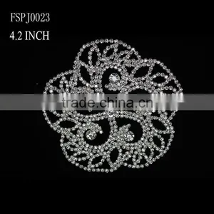 2015 Wholesale Round Crystal Applique for Wedding Address thumbnail-1