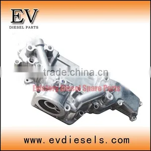 Oil Cooler 4D32 4D32T Spare Parts 4D33 4D33T Oil Cooler Cover Fit on FUSO Truck thumbnail-1